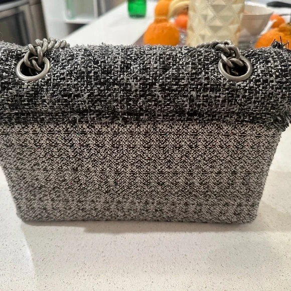 Kurt Geiger Tweed Chain Bag – Designer Deal - Picture 4 of 9